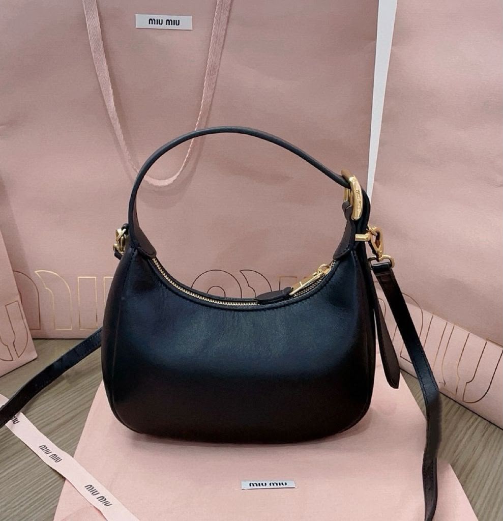 Miu Miu Inspired Mini Shoulder Bag – Premium Leather Crossbody Purse