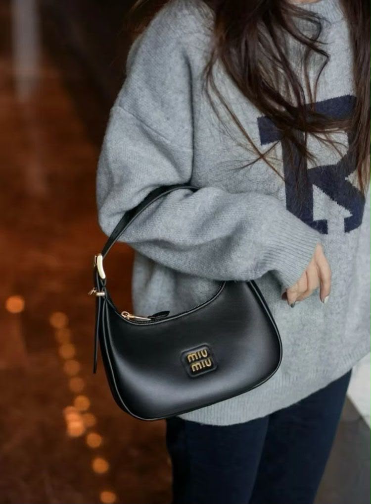 Miu Miu Inspired Mini Shoulder Bag – Premium Leather Crossbody Purse
