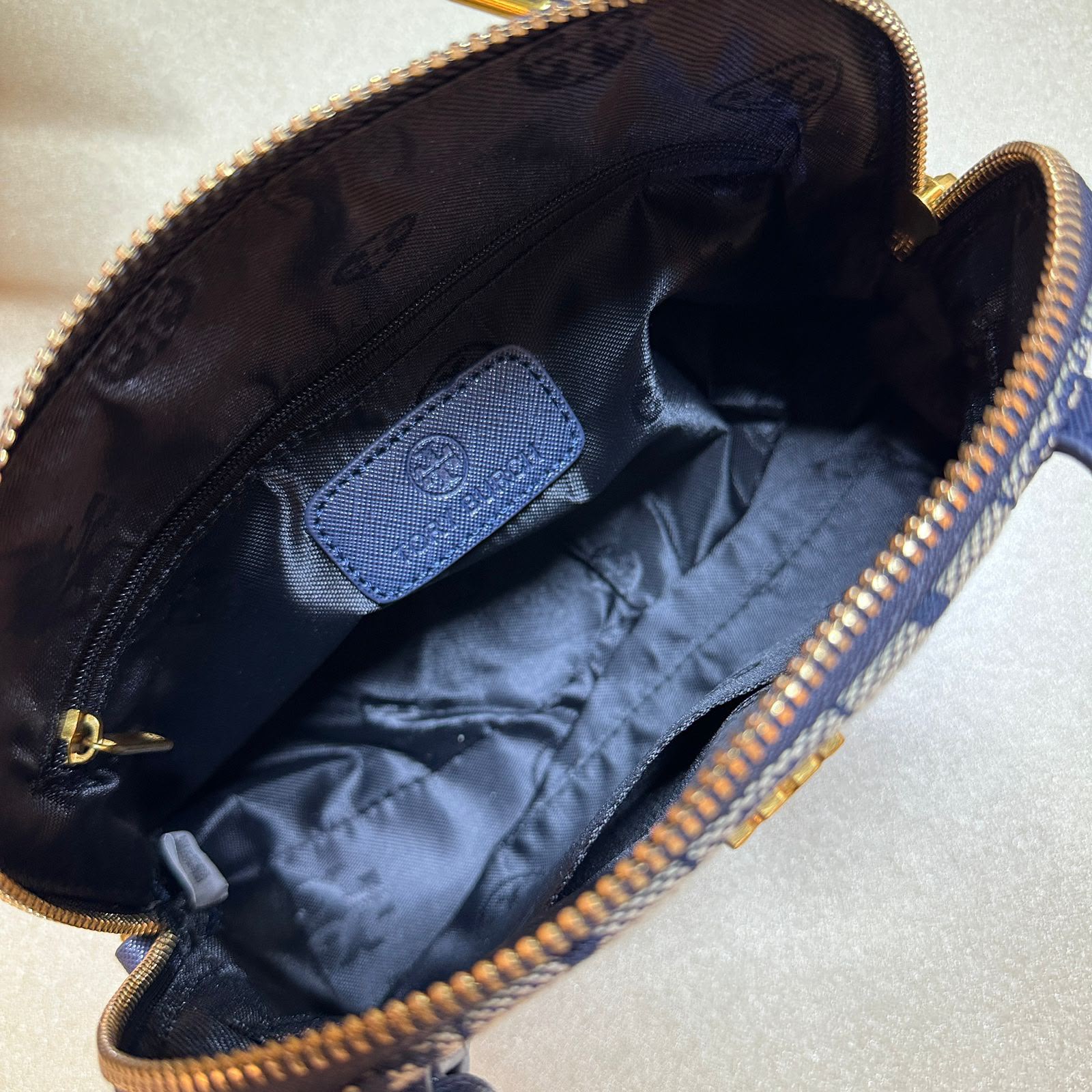 Luxury Monogram Dome Shoulder Bag with Detachable Strap – 23 cm